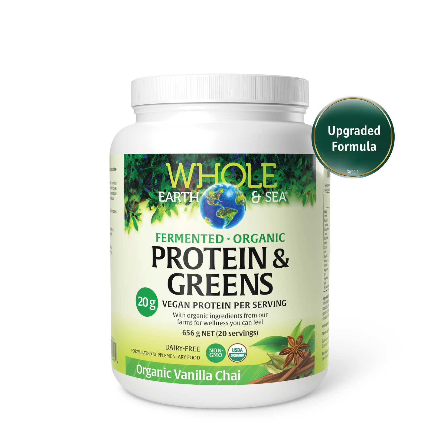 Fermented, Organic Protein & Greens