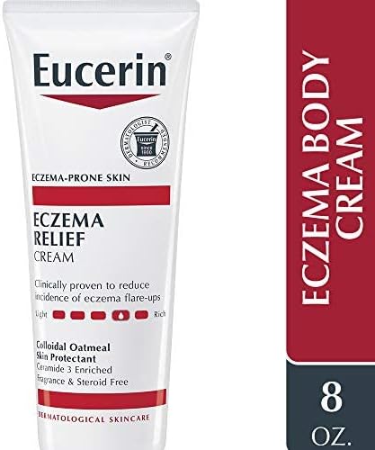 Eucerin Creme Eczema Relief 8 Ounce Tube (236ml)