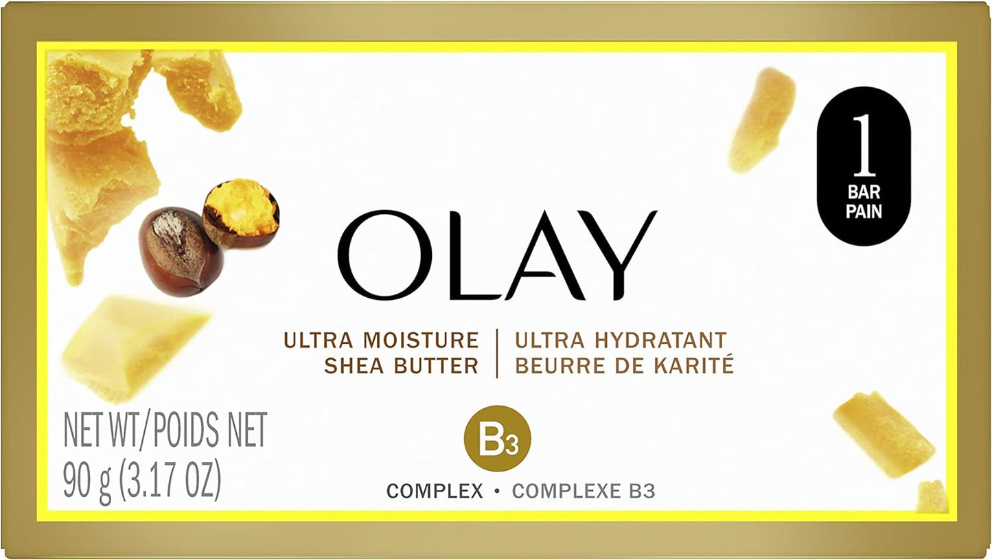 Olay Ultra Moisture Outlast Beauty Bar Soap with Shea Butter - 3.17 oz