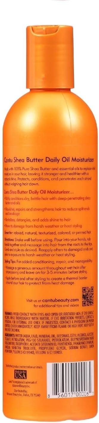 Cantu Shea Butter Daily Oil Moisturizer, 13 Ounce