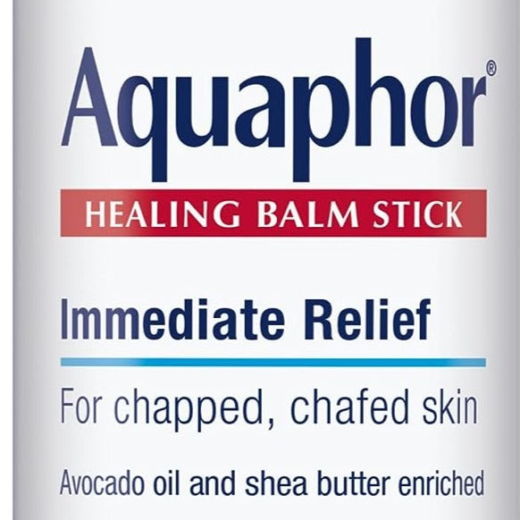 Aquaphor Healing Balm Stick, Skin Protectant with Avocado Oil and Shea Butter, 0.65 Oz Stick