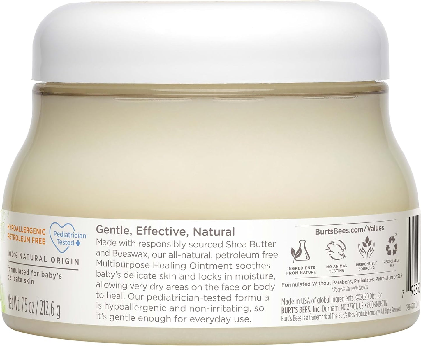 Burt's Bees Baby 100% Natural Multipurpose Ointment, 7.5 Ounces