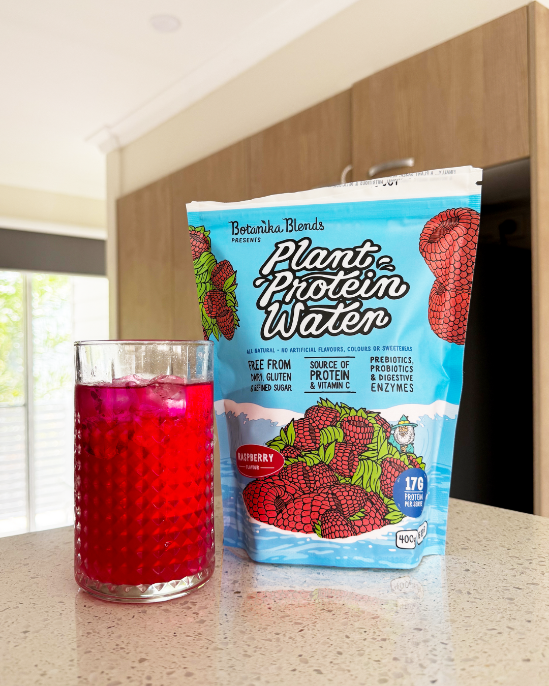 Plant Protein Water โ Raspberry