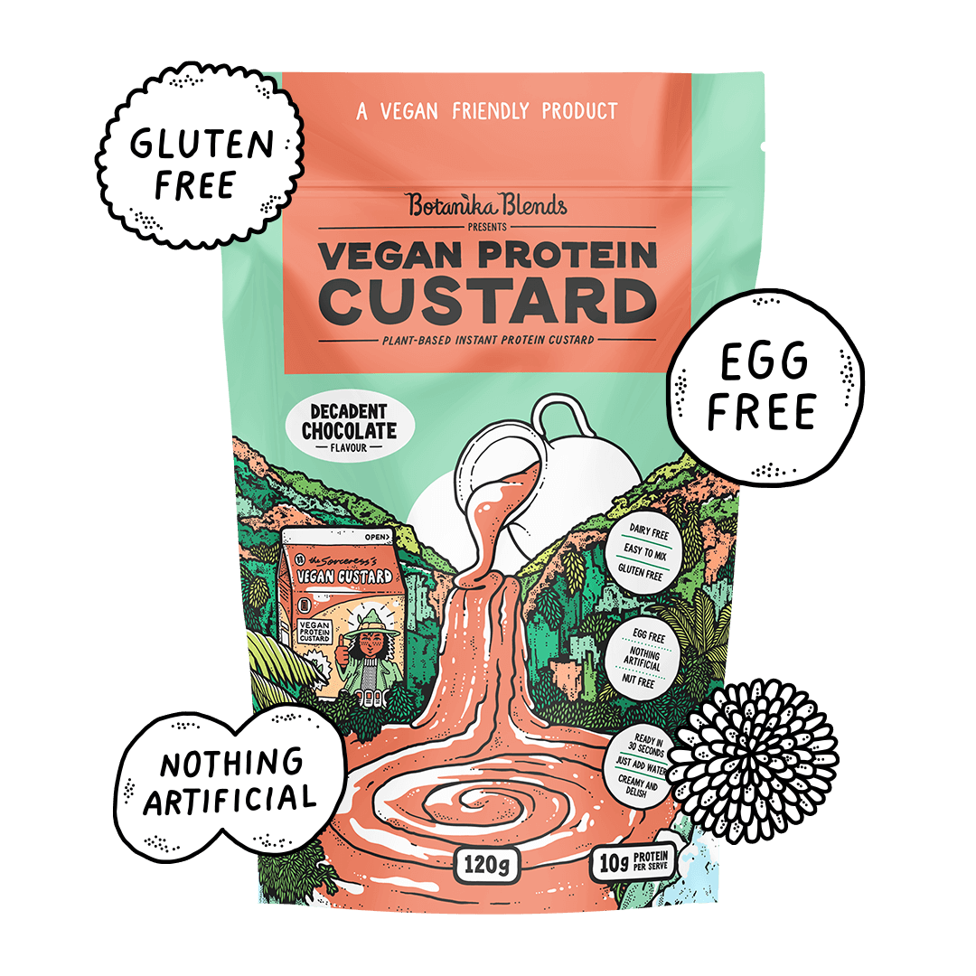 Vegan Protein Custard - Decadent Chocolate - Botanika Blends