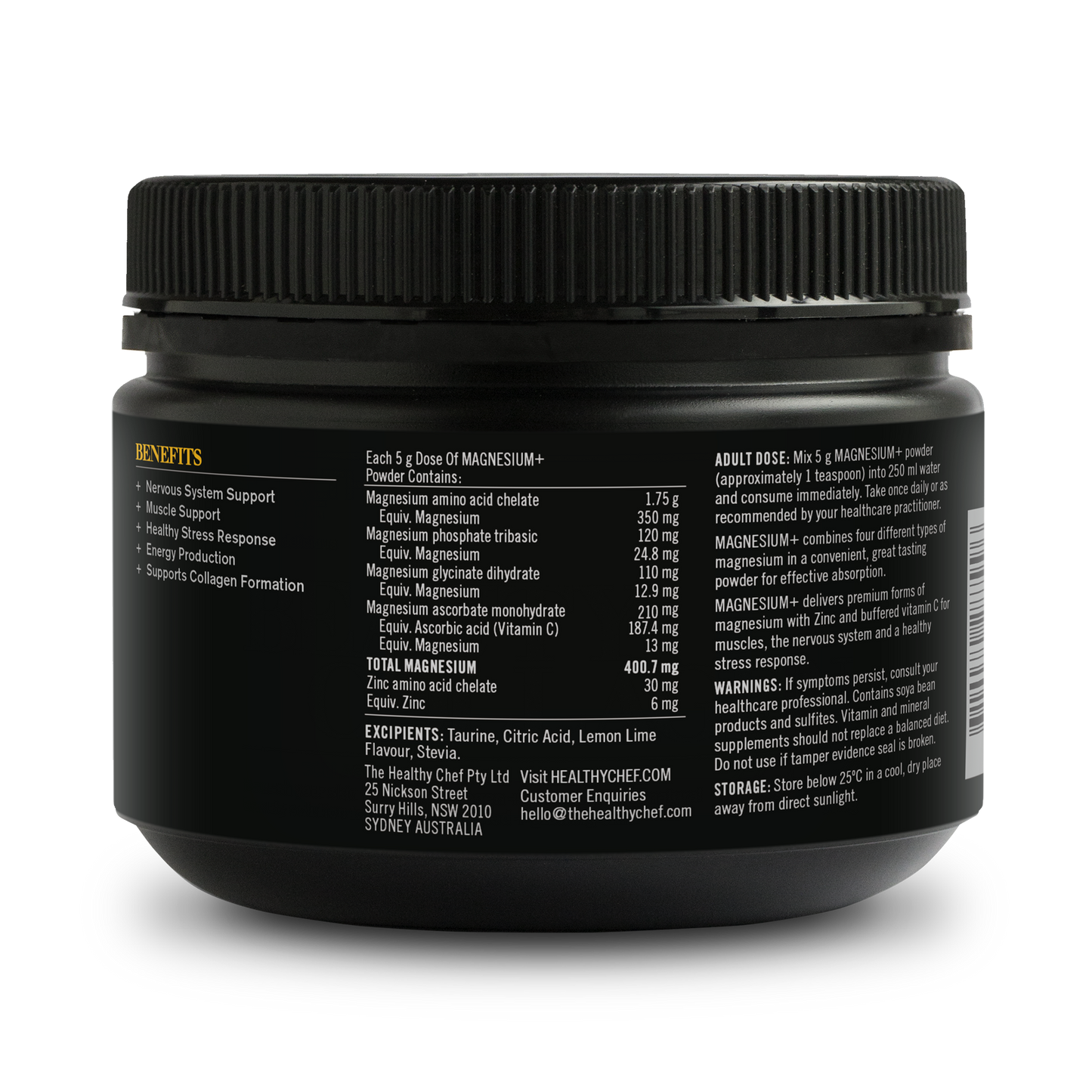 Magnesium+ Superfoods The Healthy Chef