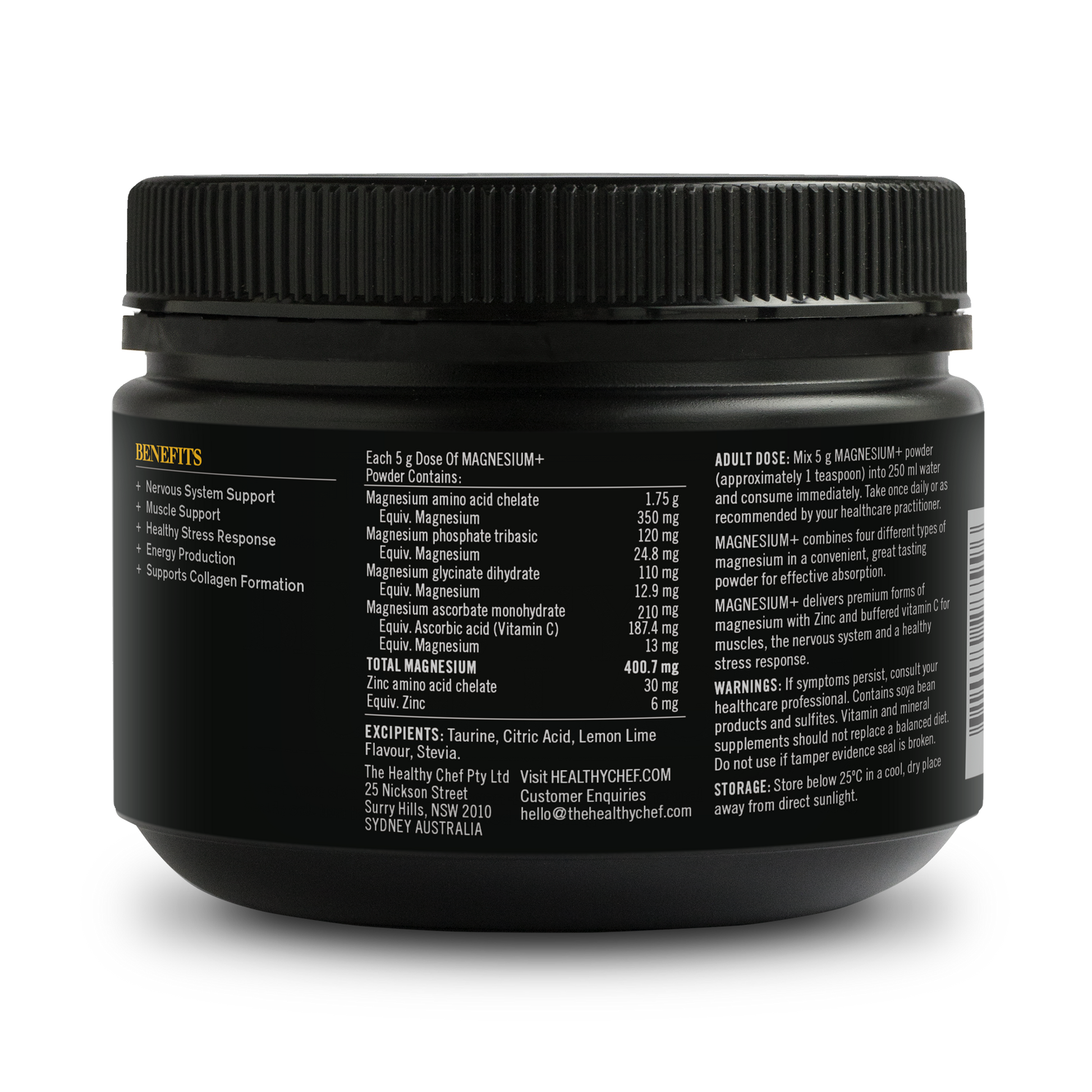 Magnesium+ Superfoods The Healthy Chef