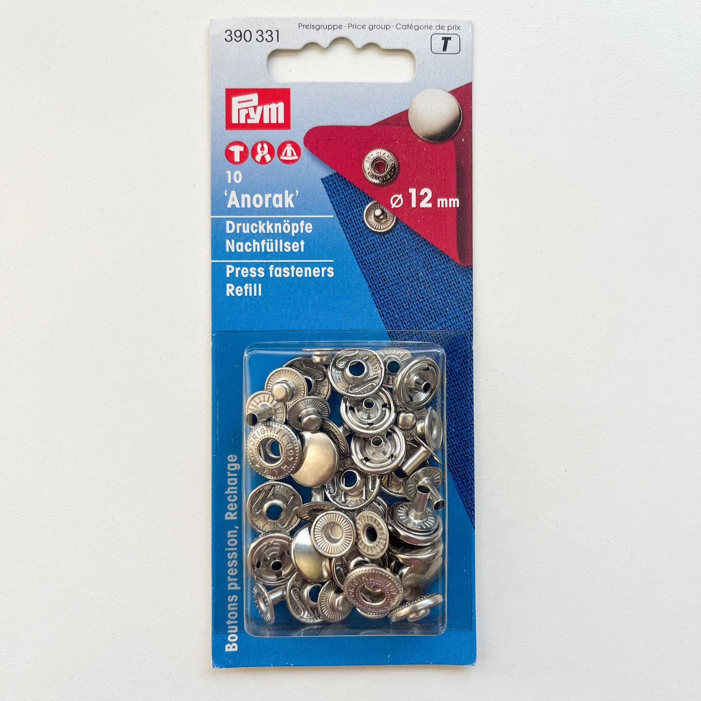 Prym - Non-Sew Fasteners/Snaps - Anorak