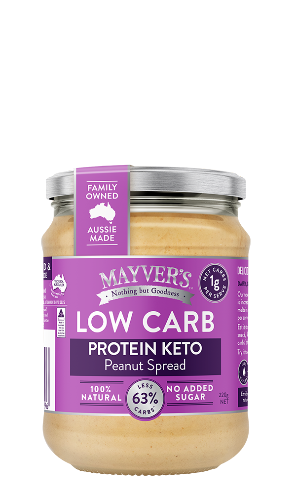 Mayvers Low Carb Protein Keto Peanut Spread - Locako