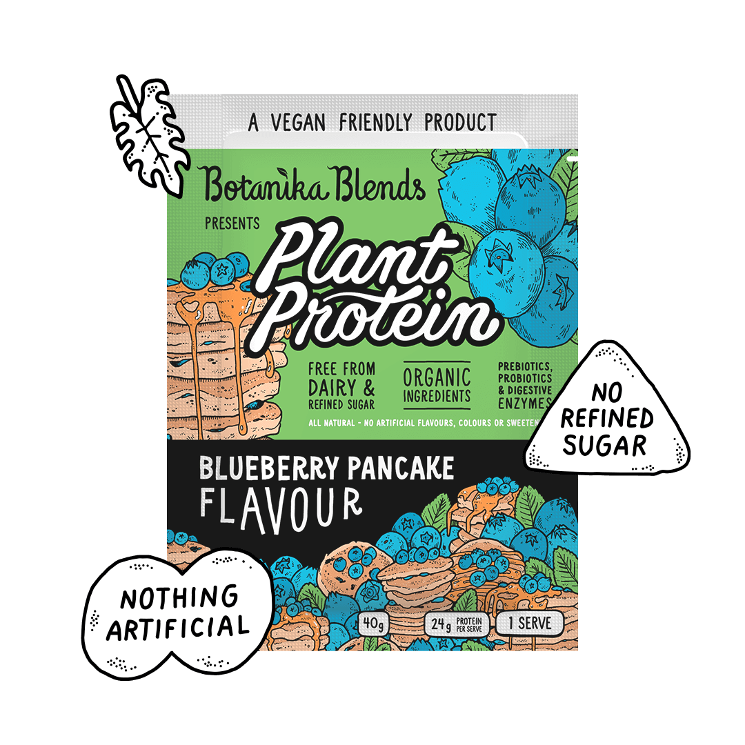 Plant Protein - Blueberry Pancake - Botanika Blends
