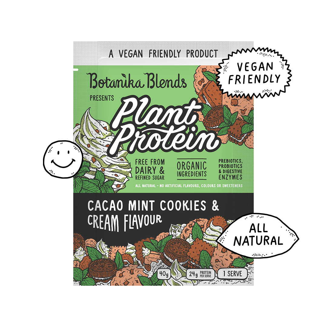Plant Protein - Cacao Mint Cookies And Cream - Botanika Blends
