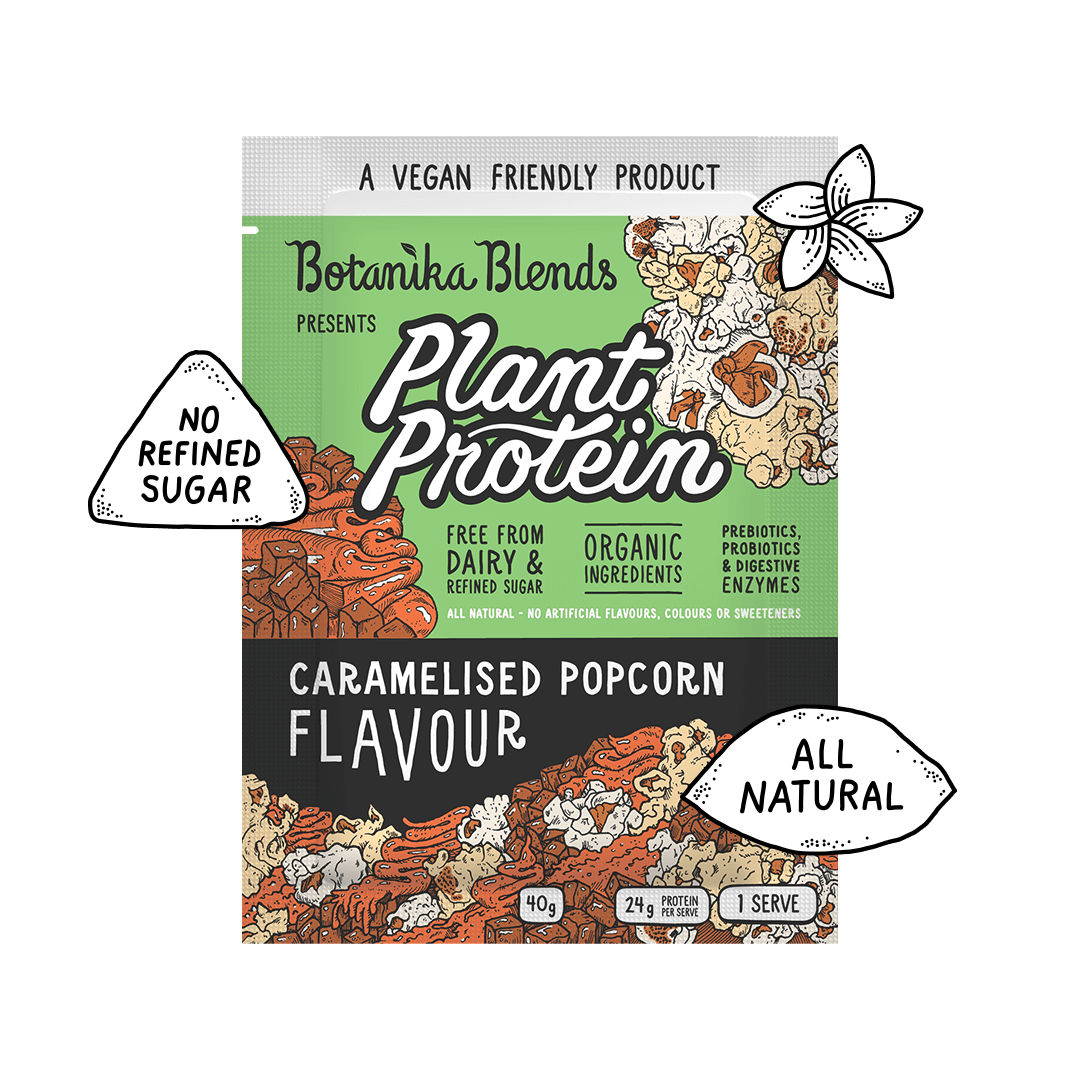 Plant Protein - Caramelised Popcorn - Botanika Blends