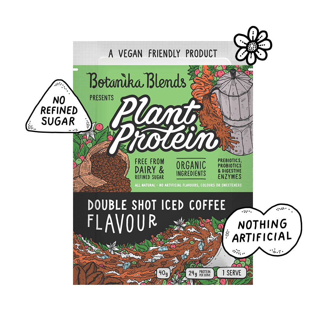 Plant Protein - Double Shot Iced Coffee - Botanika Blends