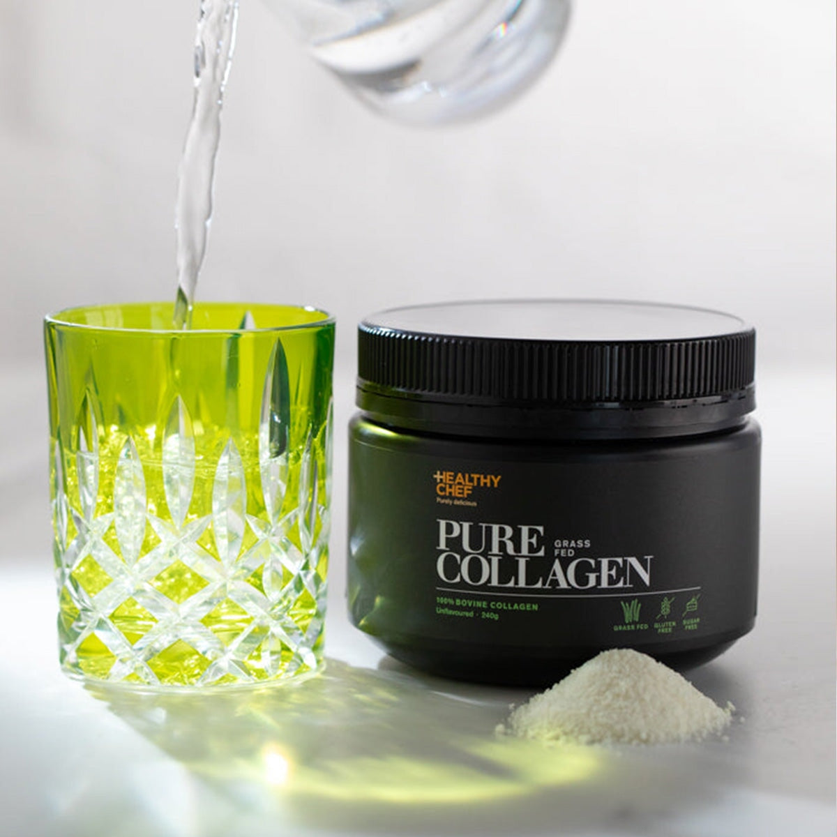 Pure Grass Fed Collagen Protein The Healthy Chef