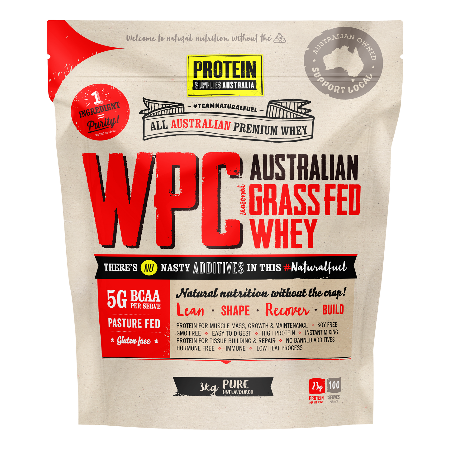 WPC Pure - Protein Supplies Australia