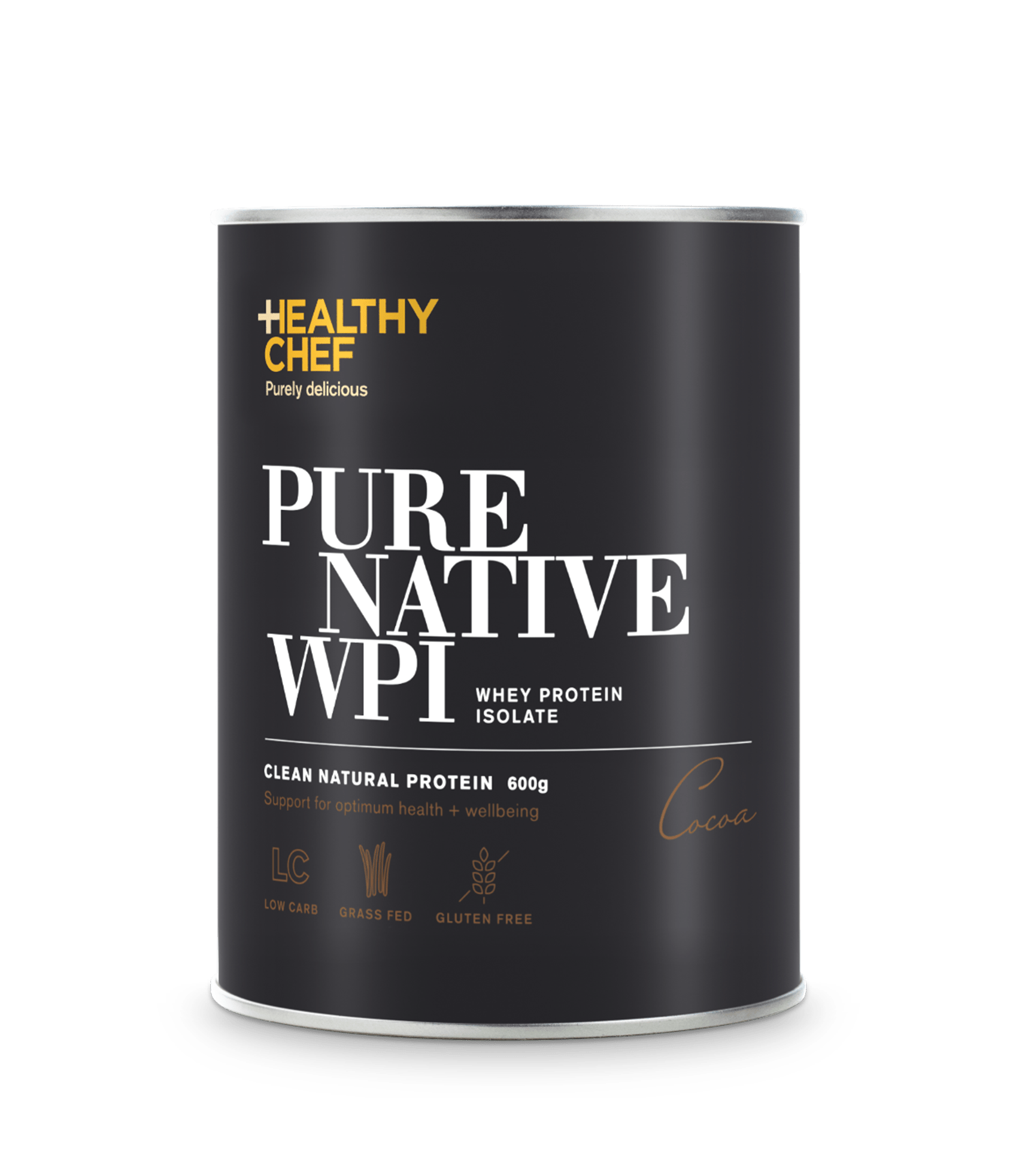 Pure Native WPI Cocoa Protein The Healthy Chef