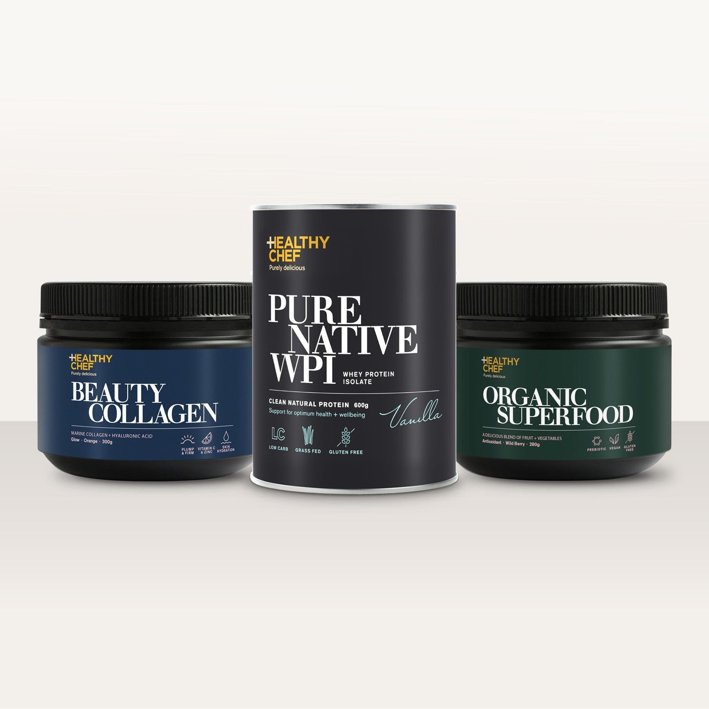 Beauty Bundle Supplement Powders The Healthy Chef