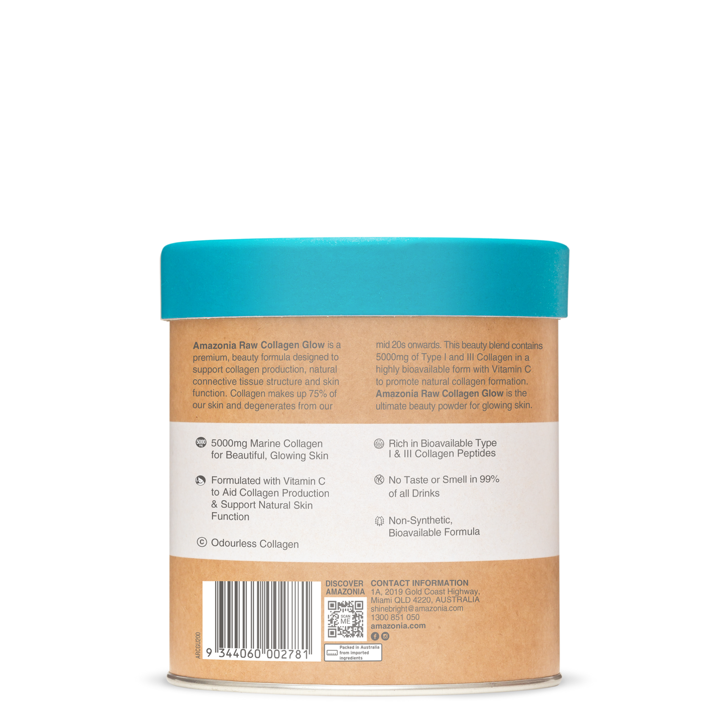 Raw Beauty Collagen Glow Unflavoured