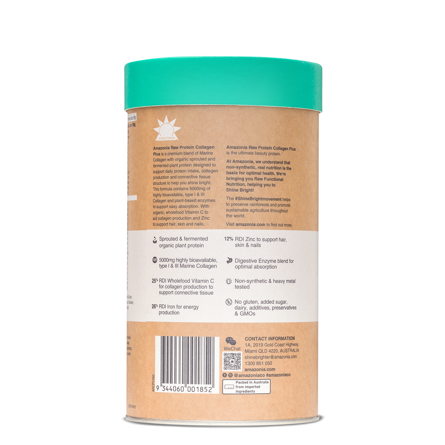 Raw Protein Collagen Plus Vanilla Maple