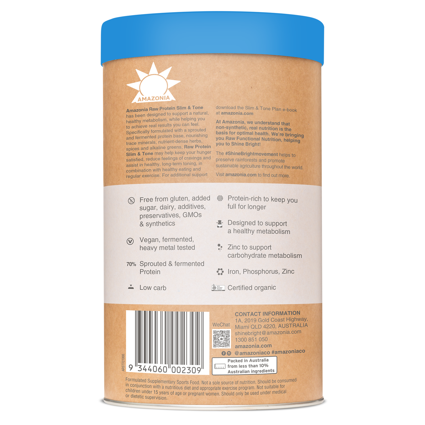 Raw Protein Slim & Tone Triple Chocolate