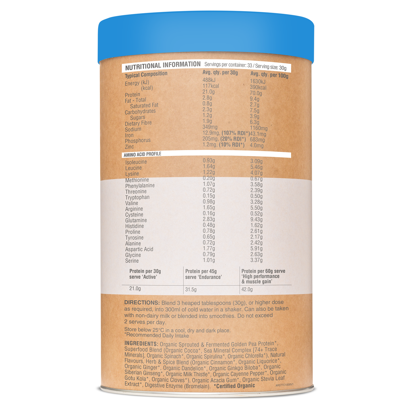 Raw Protein Slim & Tone Triple Chocolate