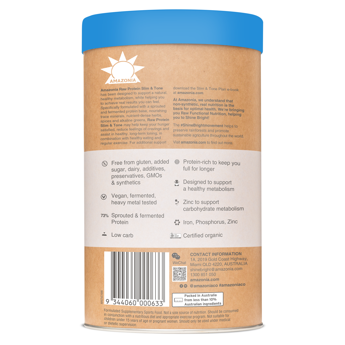 Raw Protein Slim & Tone Vanilla Cinnamon