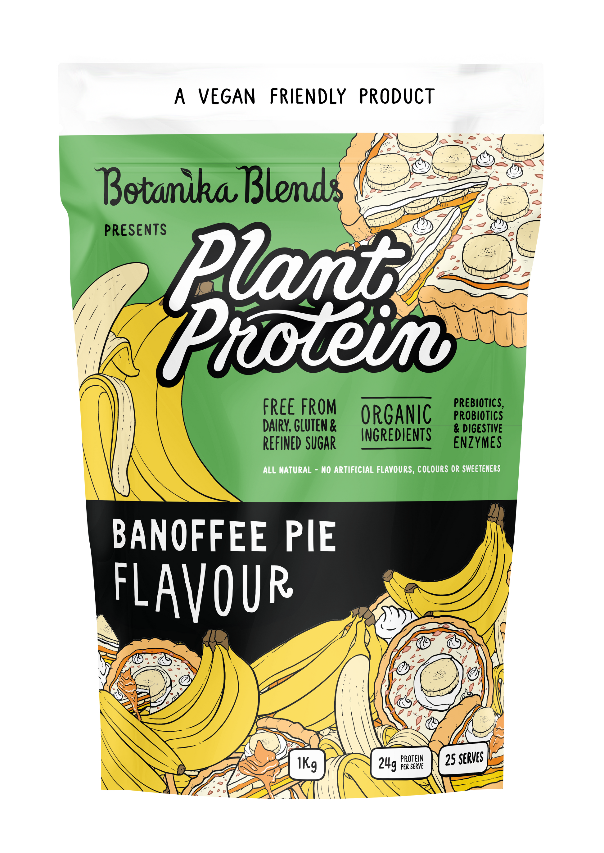 Plant Protein - Banoffee Pie - Botanika Blends