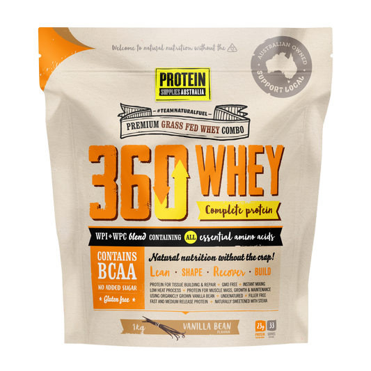 360 Whey - Vanilla - Protein Supplies Australia