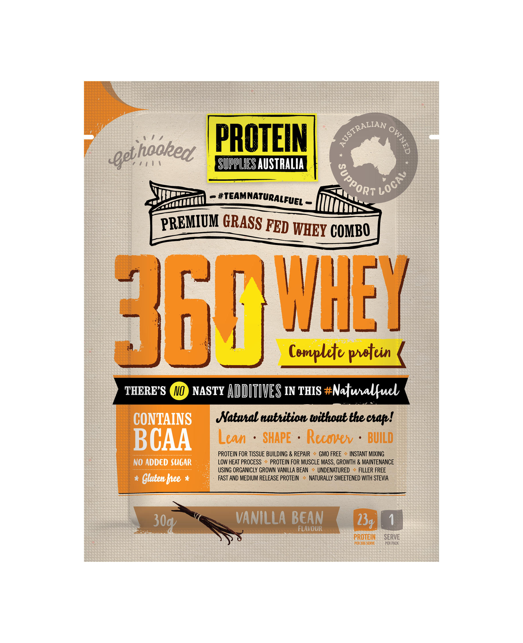 360 Whey - Vanilla - Protein Supplies Australia