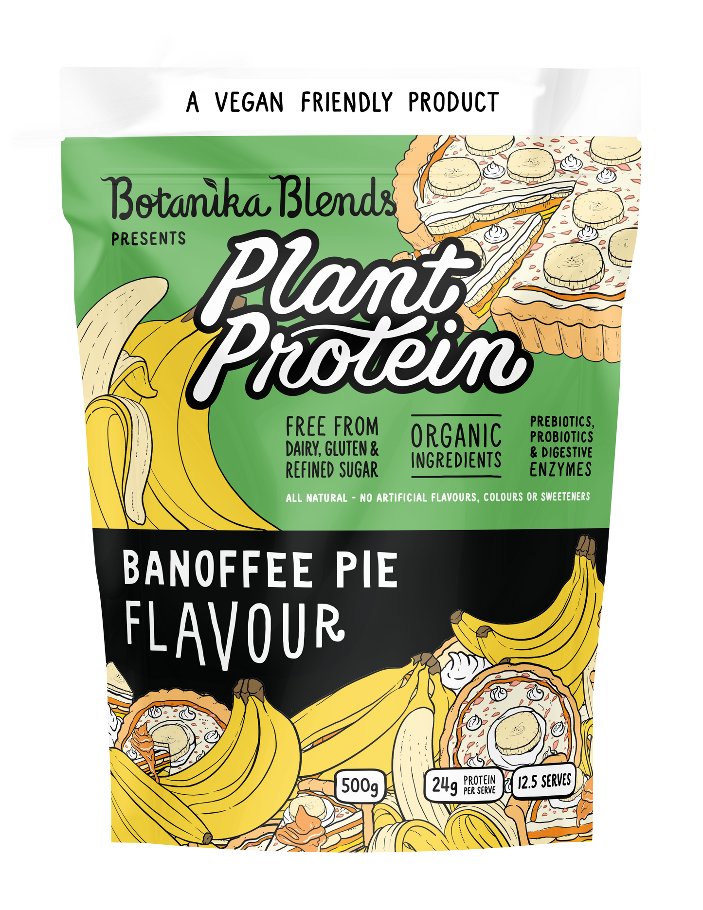 Plant Protein - Banoffee Pie - Botanika Blends