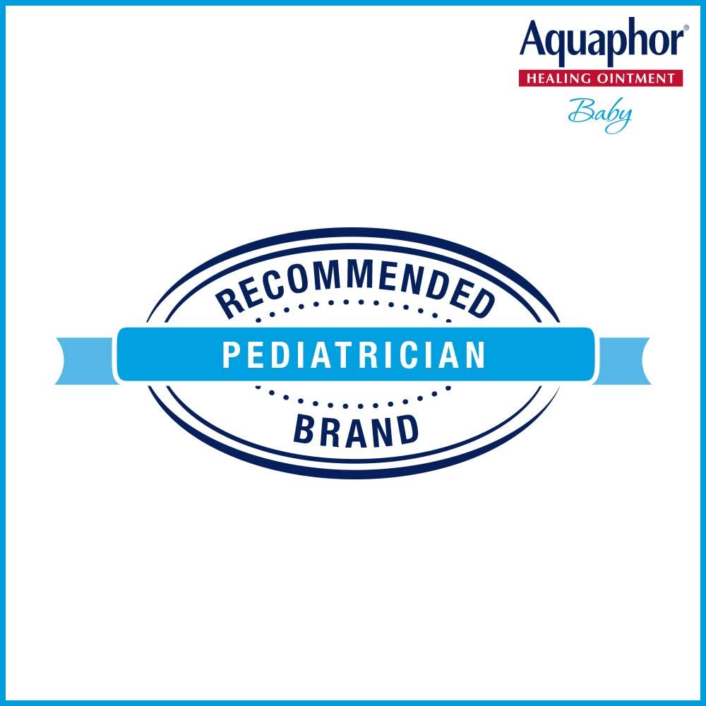 Aquaphor Baby Healing Ointment To-Go Pack - Advanced Therapy for Chapped Cheeks and Nappy Rash - Two .35 oz Tubes