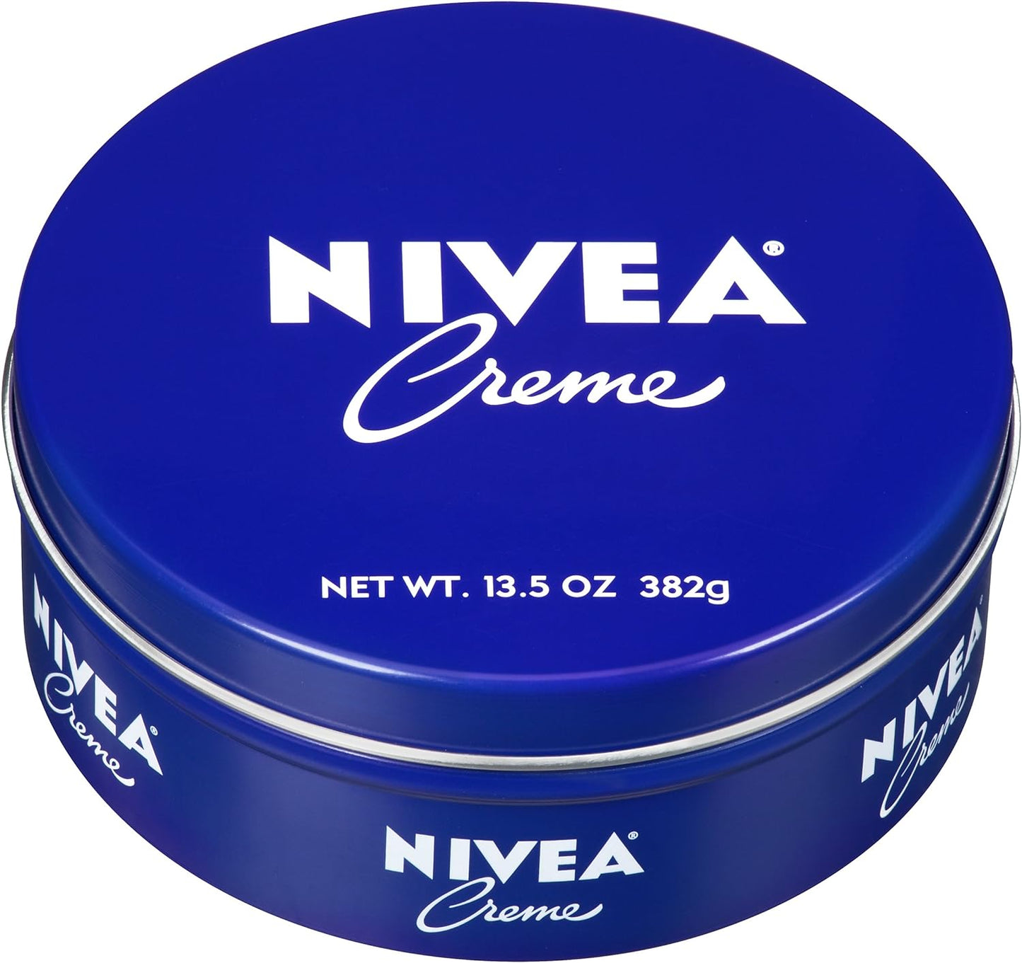NIVEA Creme Body, Face and Hand Moisturizing Cream, 13.5 Oz Tin