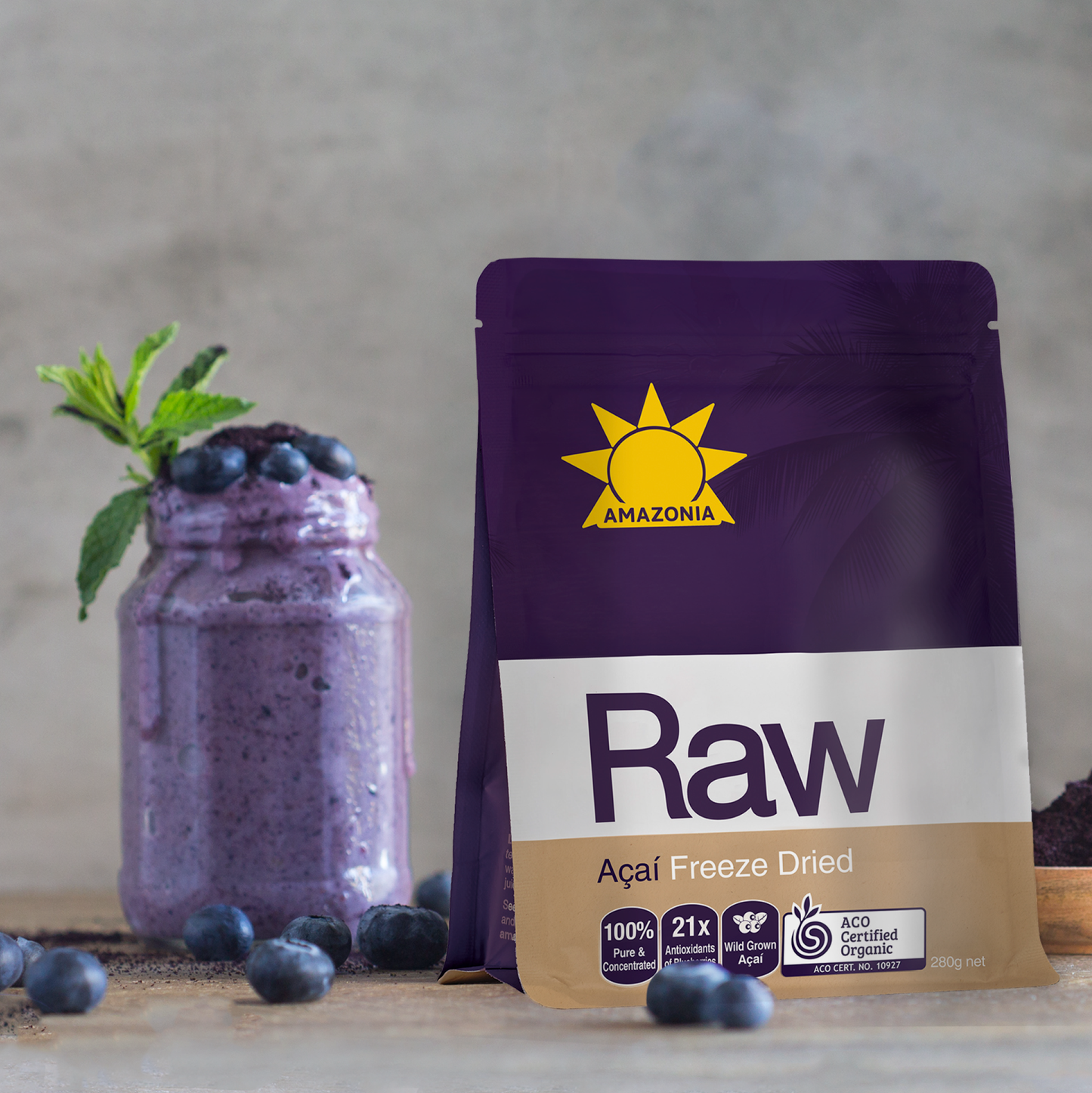 Raw Açaí Freeze Dried Powder