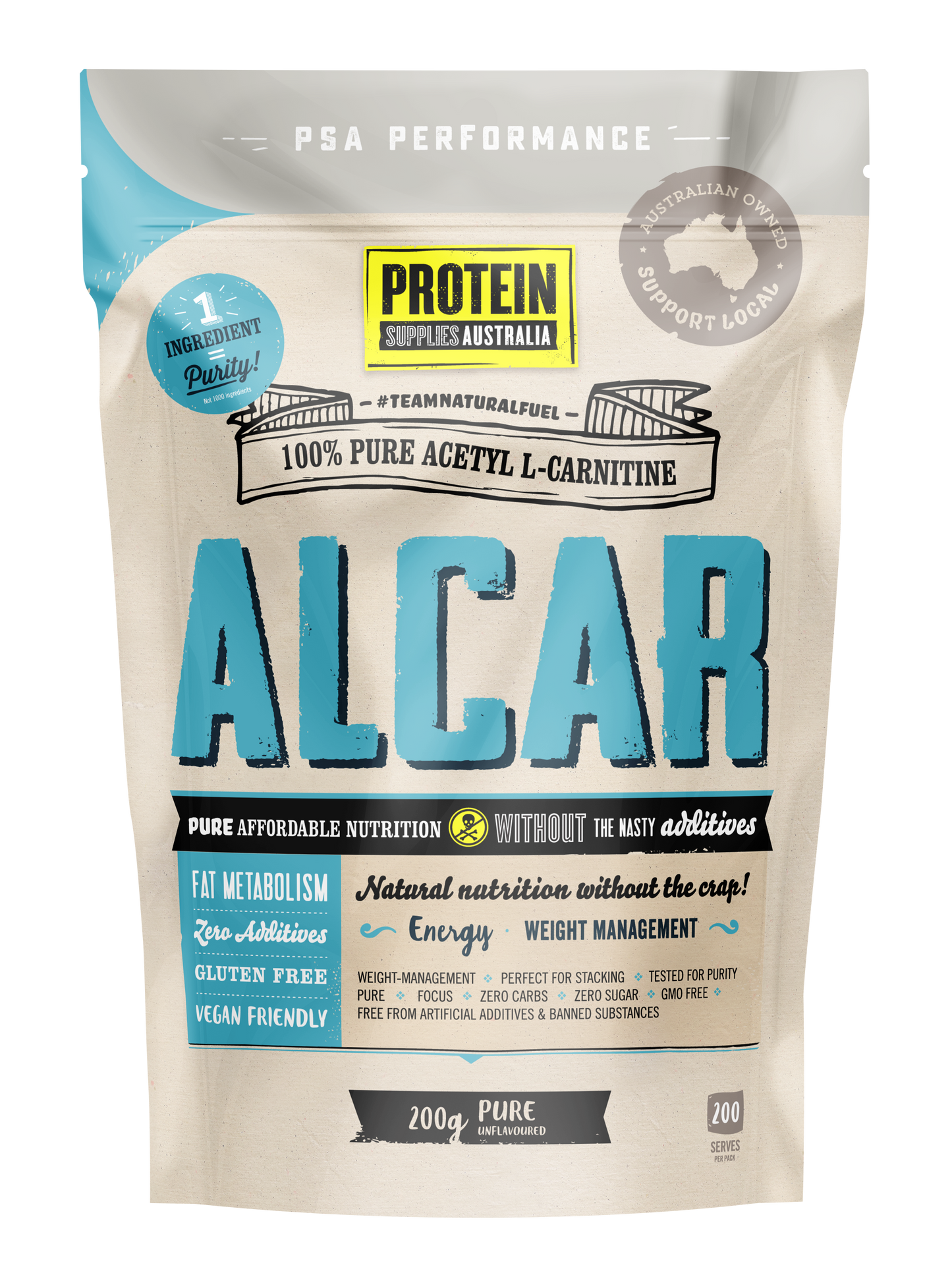 ALCAR - Pure - Protein Supplies Australia