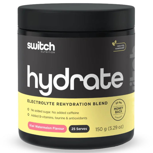 Switch Nutrition Hydrate 25 Serves Kiwi Watermelon