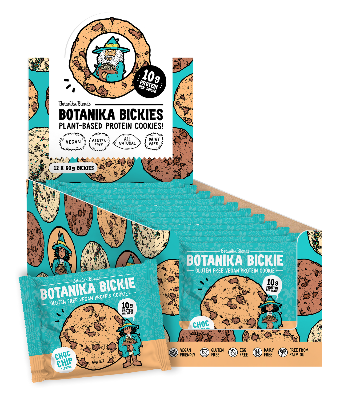 Botanika Bickies - Choc Chip - Botanika Blends