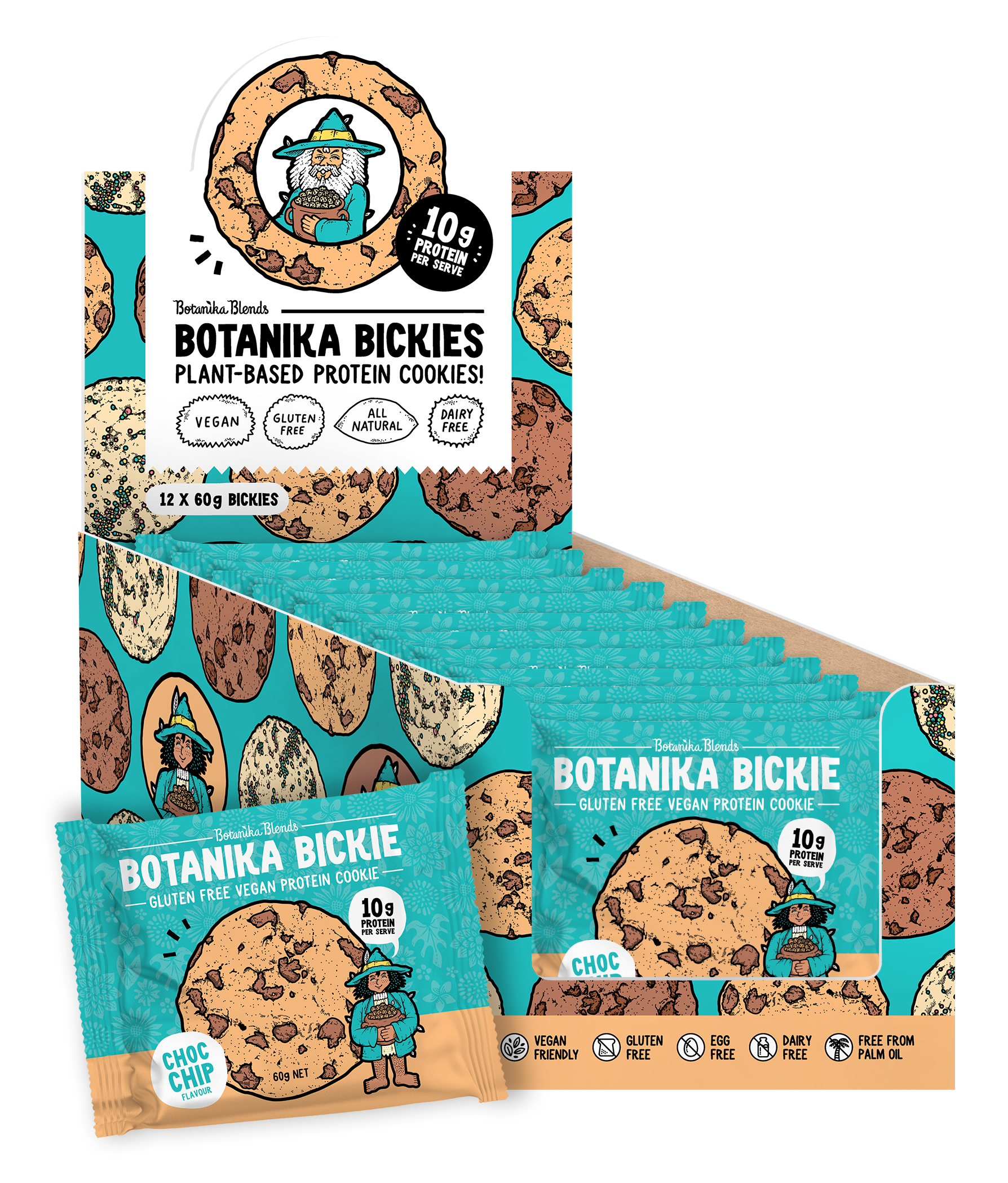 Botanika Bickies - Choc Chip - Botanika Blends