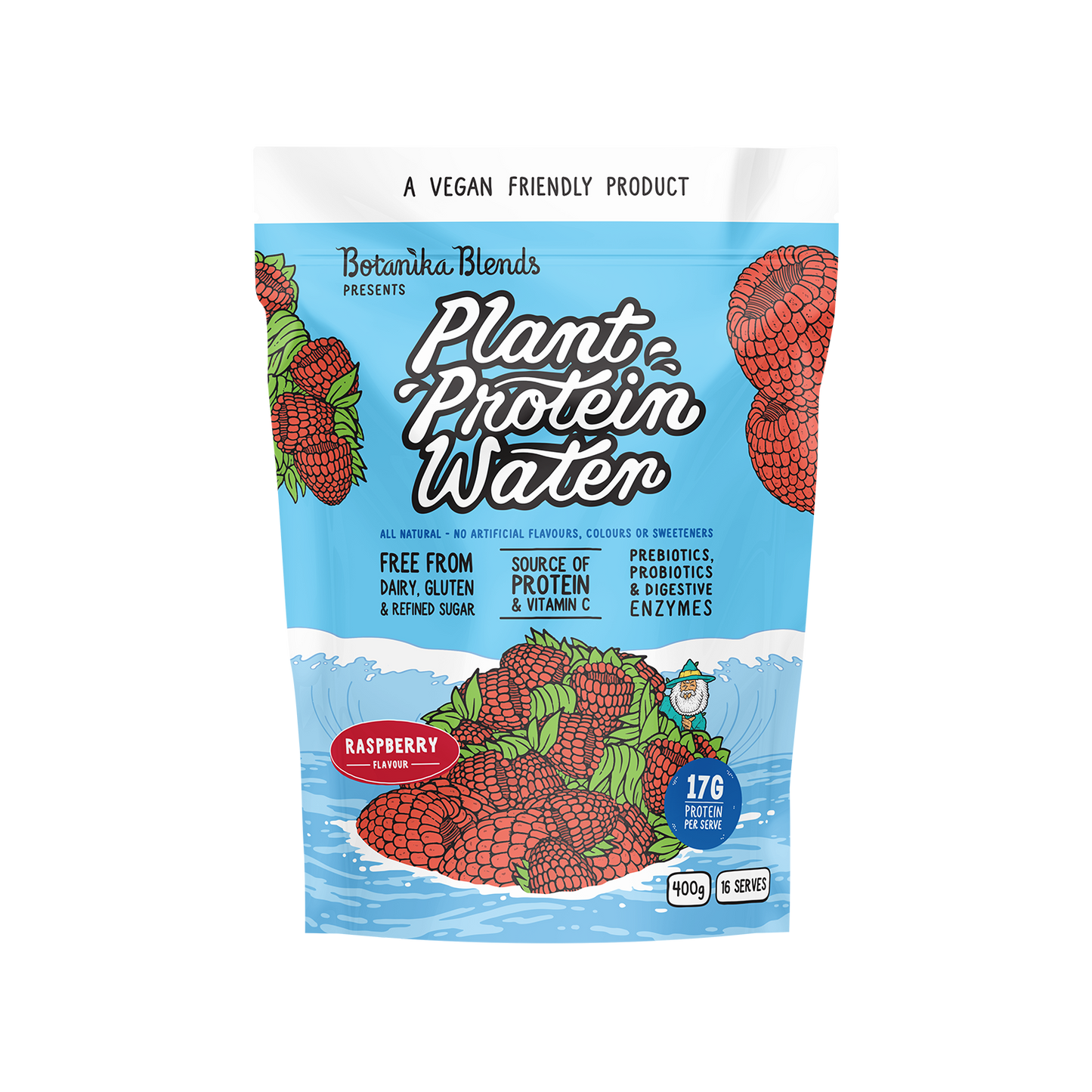 Plant Protein Water – Raspberry