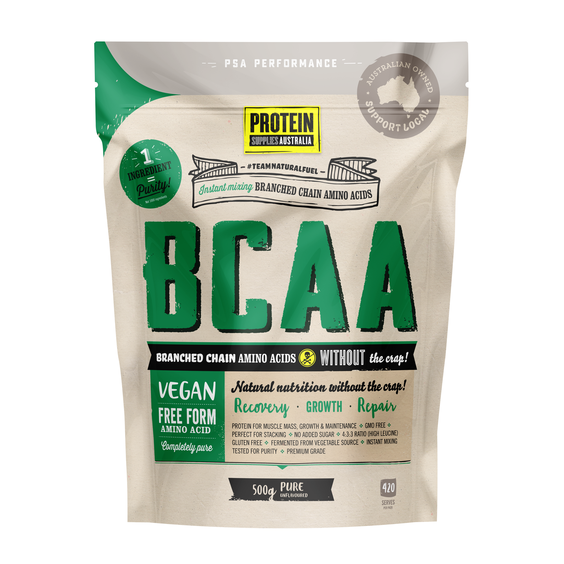 BCAA - Pure - Protein Supplies Australia