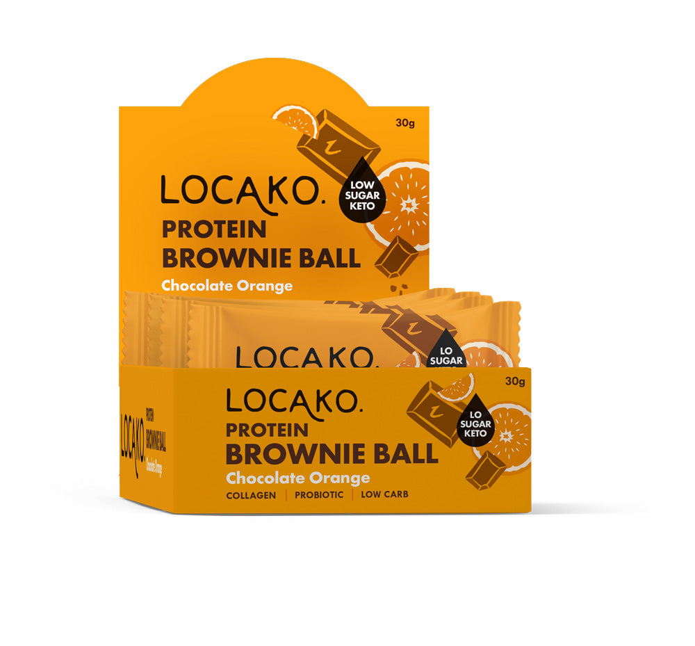 Protein Brownie Balls - Choc Orange - Locako