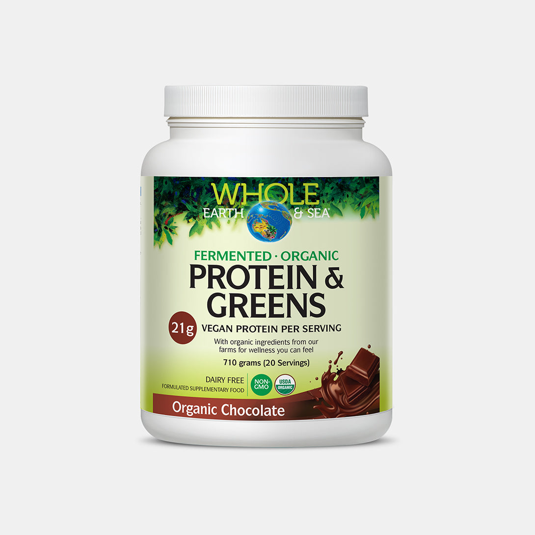 Fermented, Organic Protein & Greens