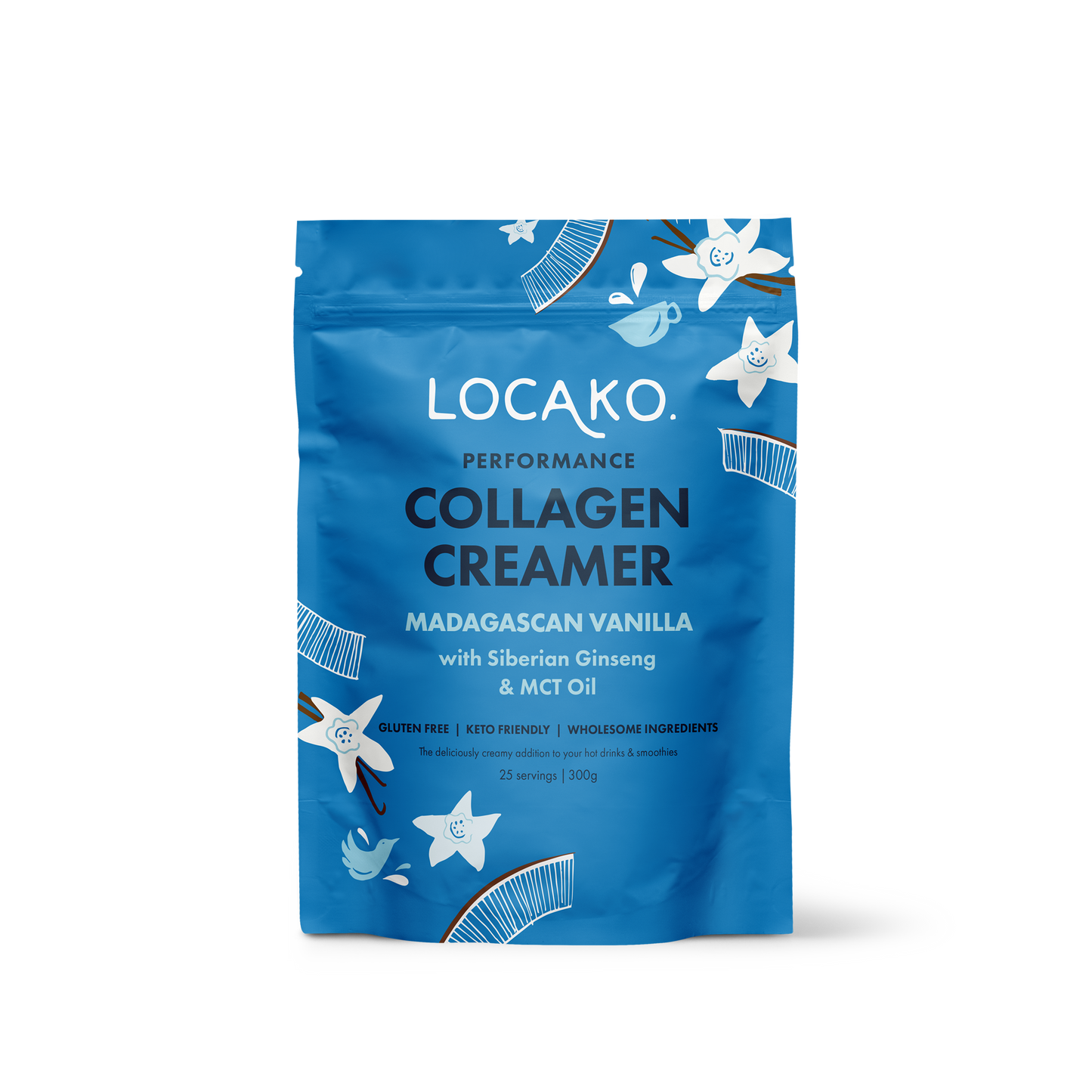 Collagen Creamer - Performance - Madagascan Vanilla - Locako