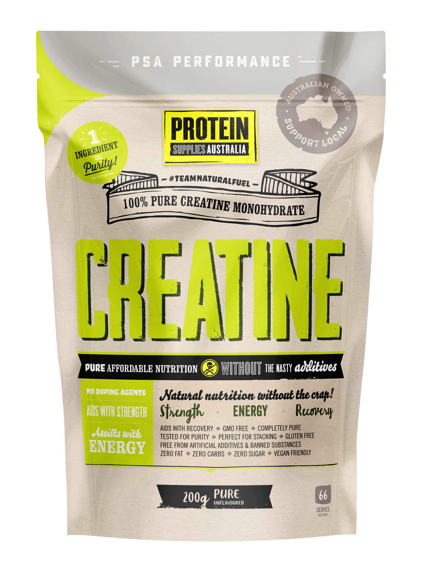 Creatine Pure - Protein Supplies Australia