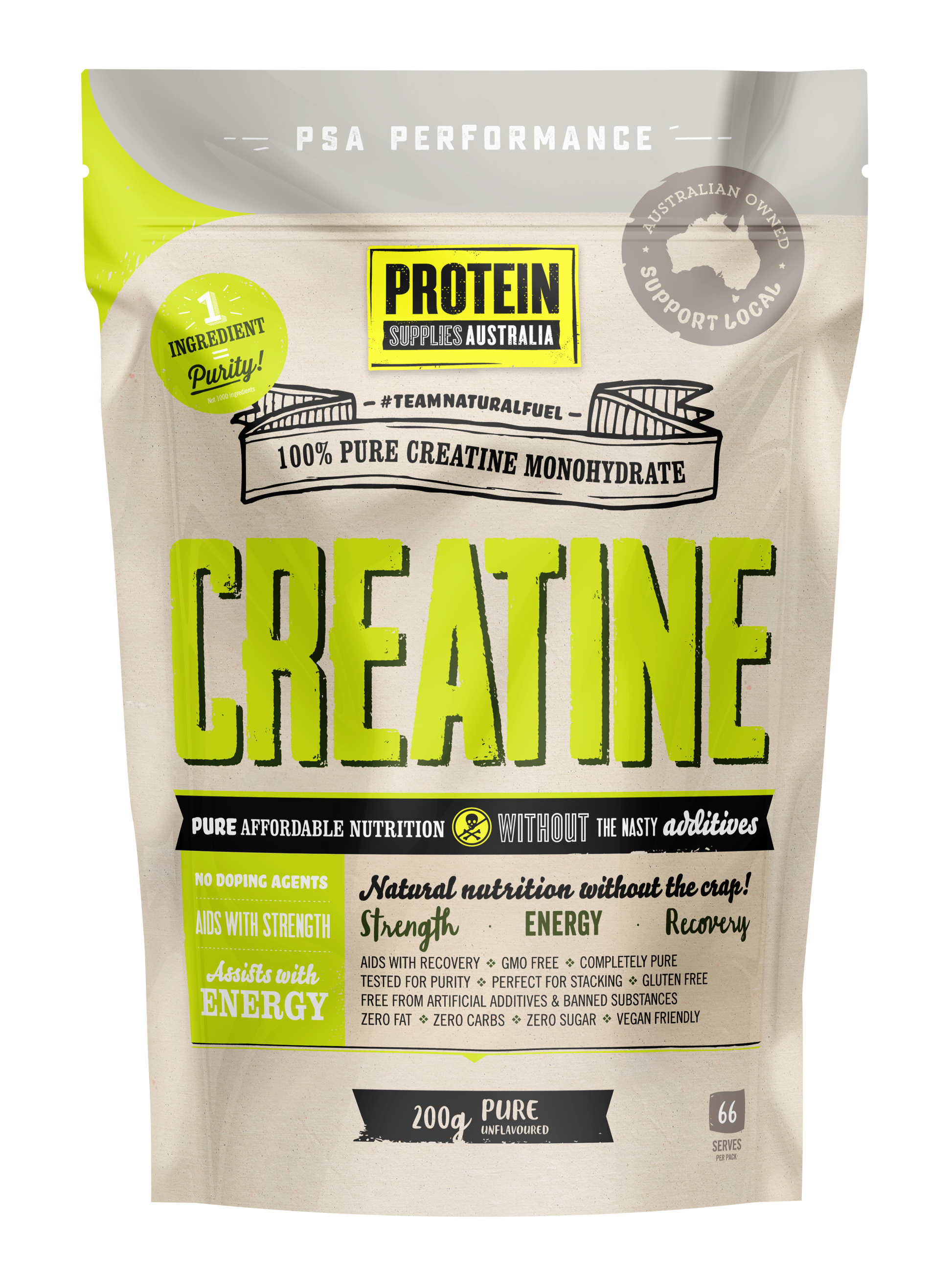 Creatine Pure - Protein Supplies Australia