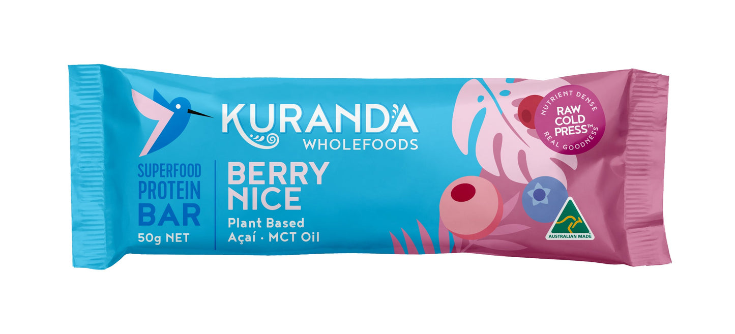 Berry Nice Superfood Protein Bar