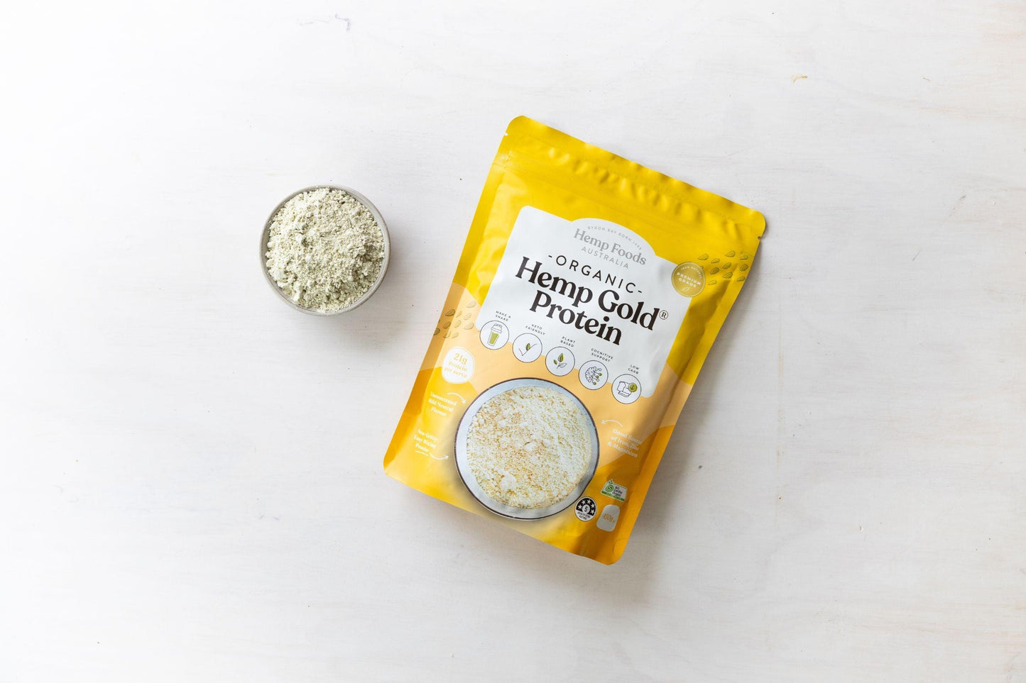 Organic Hemp Gold Protein Powder - 450g