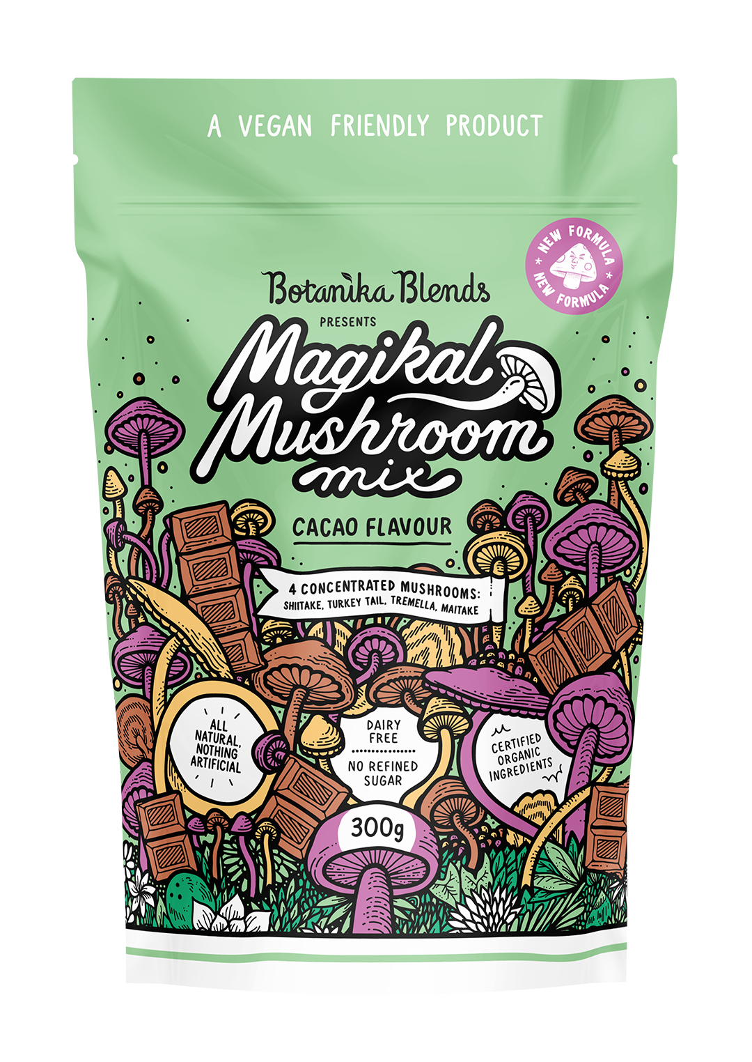 Magikal Mushroom Mix - Cacao - Botanika Blends