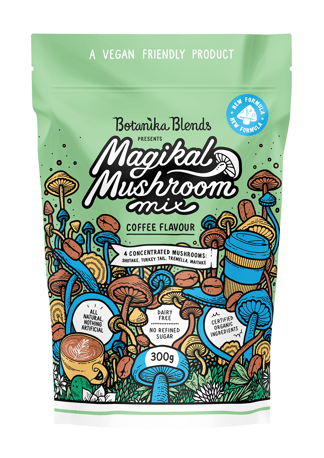 Magikal Mushroom Mix - Coffee Flavour 2.0 - Botanika Blends