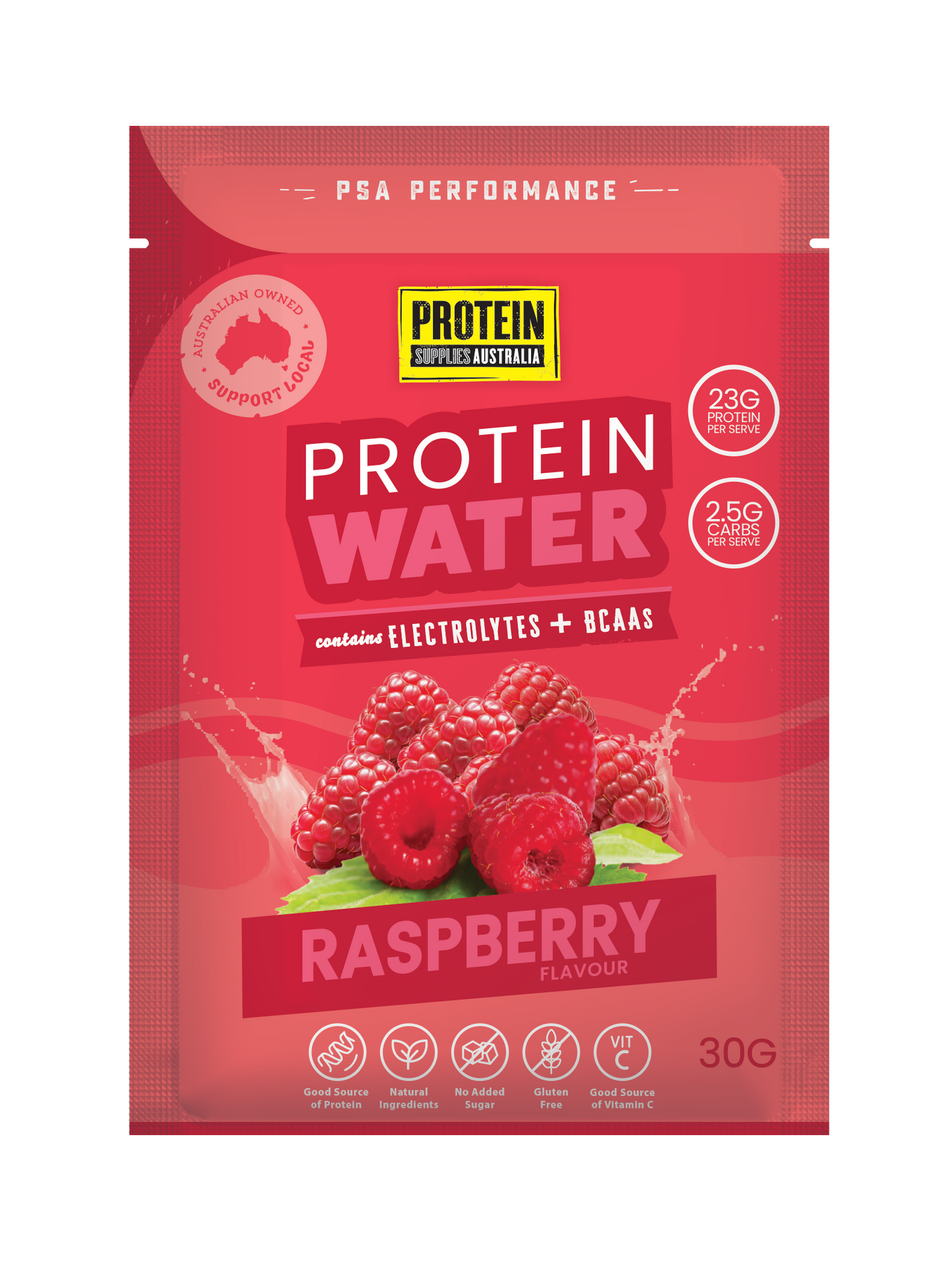 Sample Protein Water - Raspberry