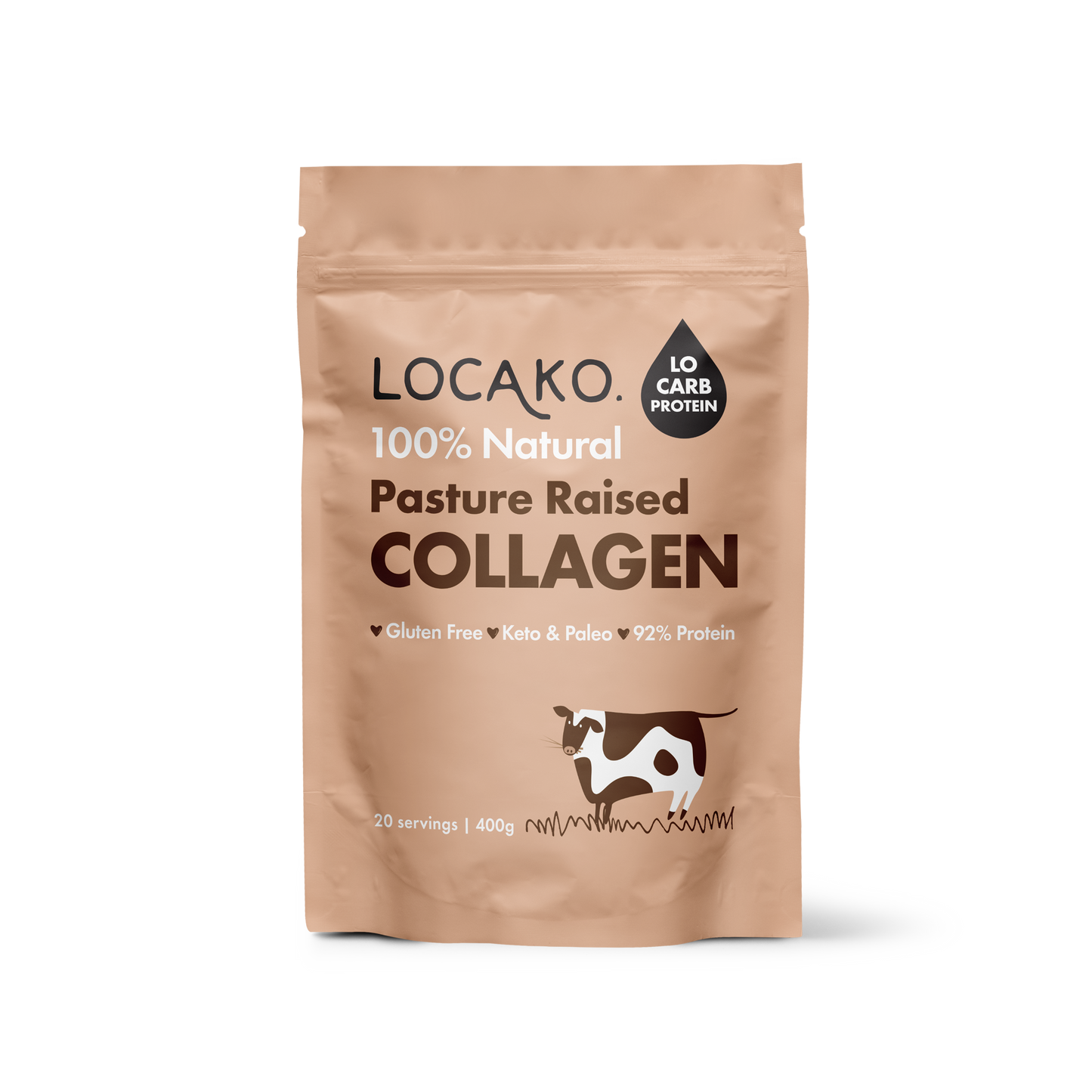 Natural Pasture Raised Collagen - Locako