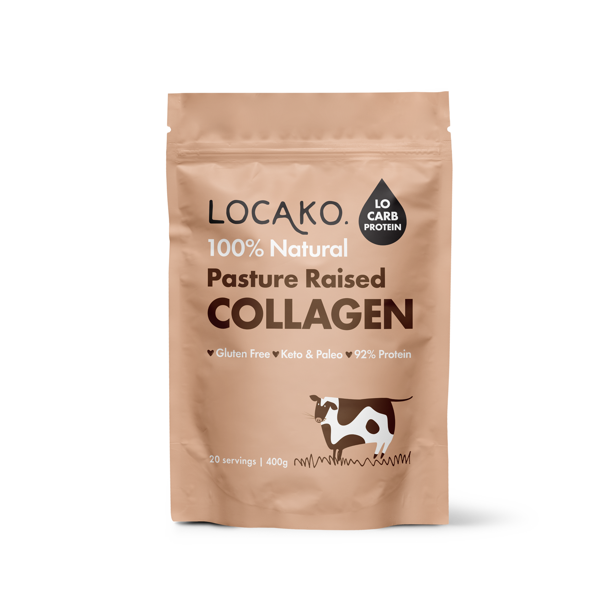 Natural Pasture Raised Collagen - Locako